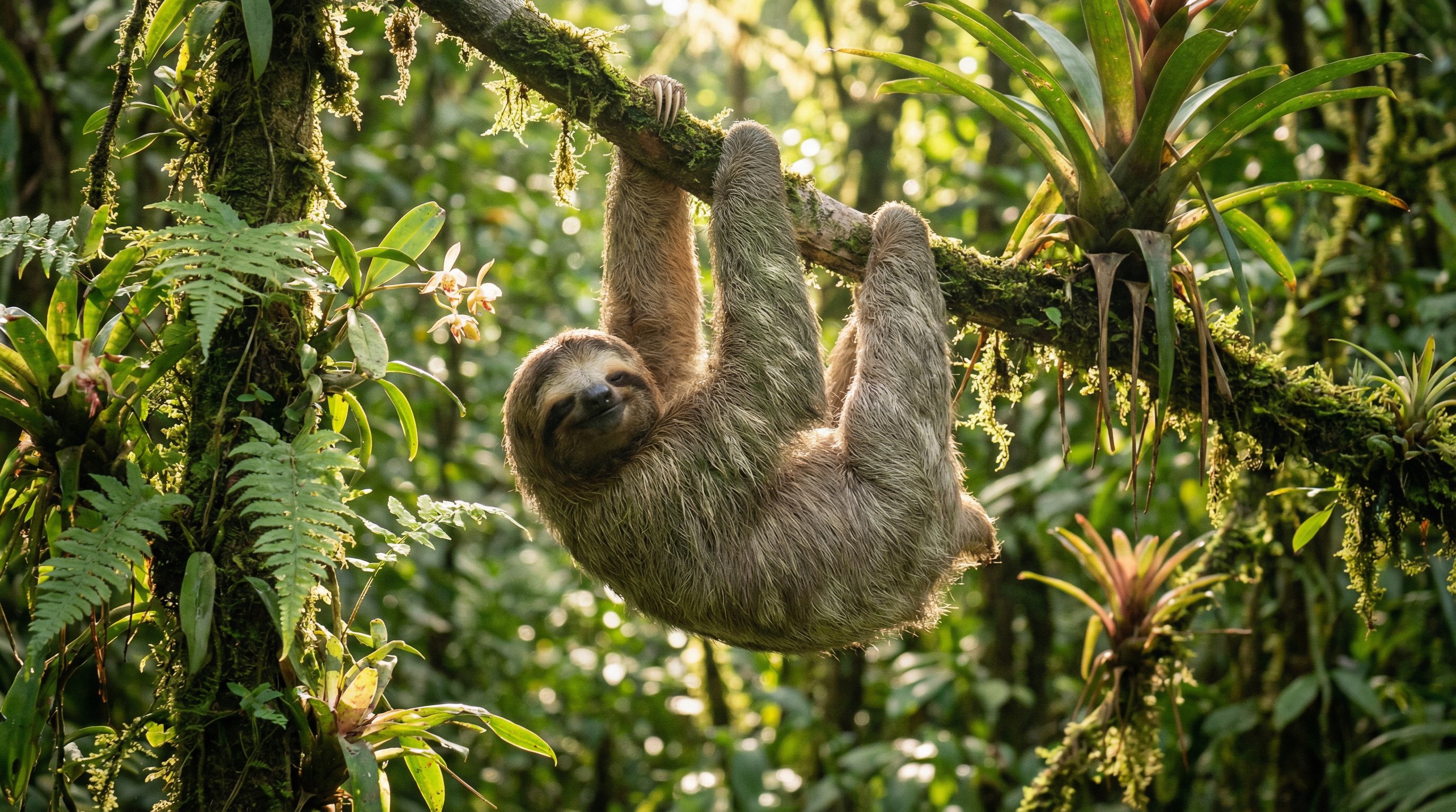 高清3D动漫树懒慢生活视频